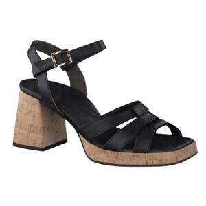 NWOT Paul Green Black Tina Sandal – Sz 9.5